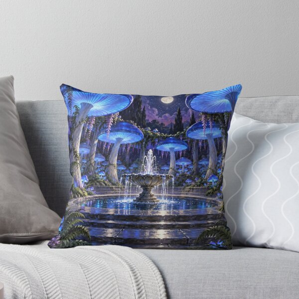 Item preview, Blue Mushroom Pavilion designed and sold by DrizzyV.