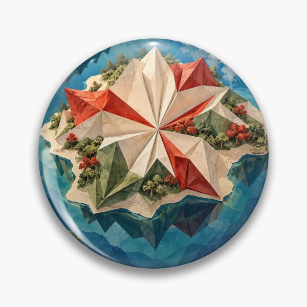 Item preview, Archipelago of Folded Paper designed and sold by DrizzyV.
