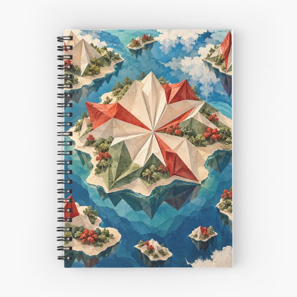 Item preview, Archipelago of Folded Paper designed and sold by DrizzyV.