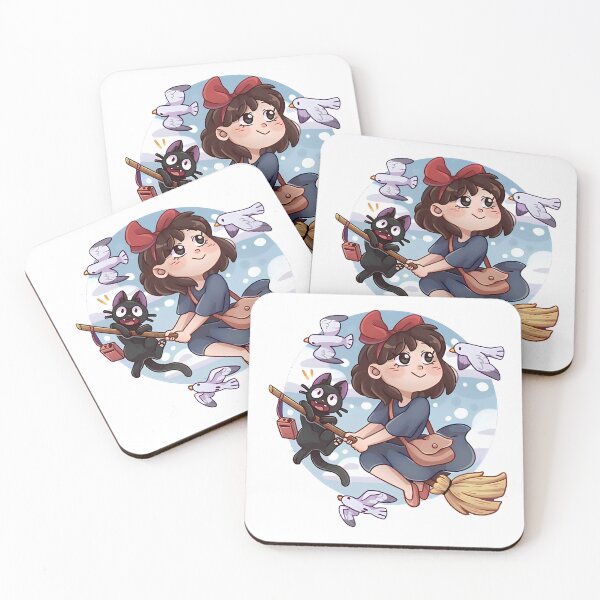 Item preview, kawaii art girl [[kiki's]] go -%[ghiblis]%- flying aways bird designed and sold by Renrinakagi.