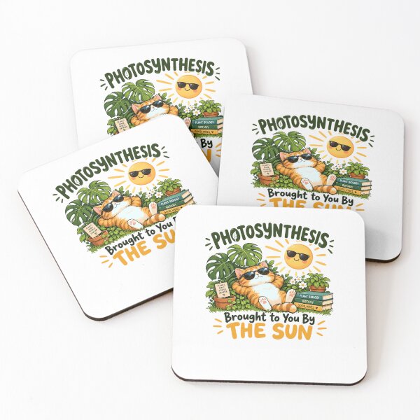 Item preview, Photosynthesis Brought to You By the Sun – Funny Science Cat Shirt designed and sold by MotylekAnia.