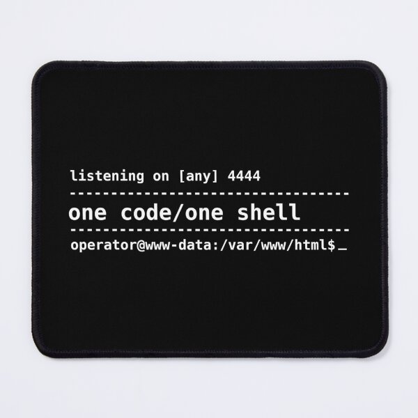 Item preview, One Code One Shell – Reverse Shell Pentesting Terminal Design designed and sold by Brido14.