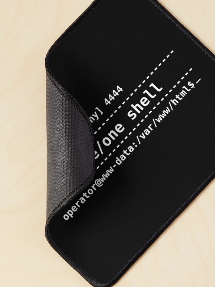 Thumbnail 2 of 5, Mouse Pad, One Code One Shell – Reverse Shell Pentesting Terminal Design designed and sold by Brido14.