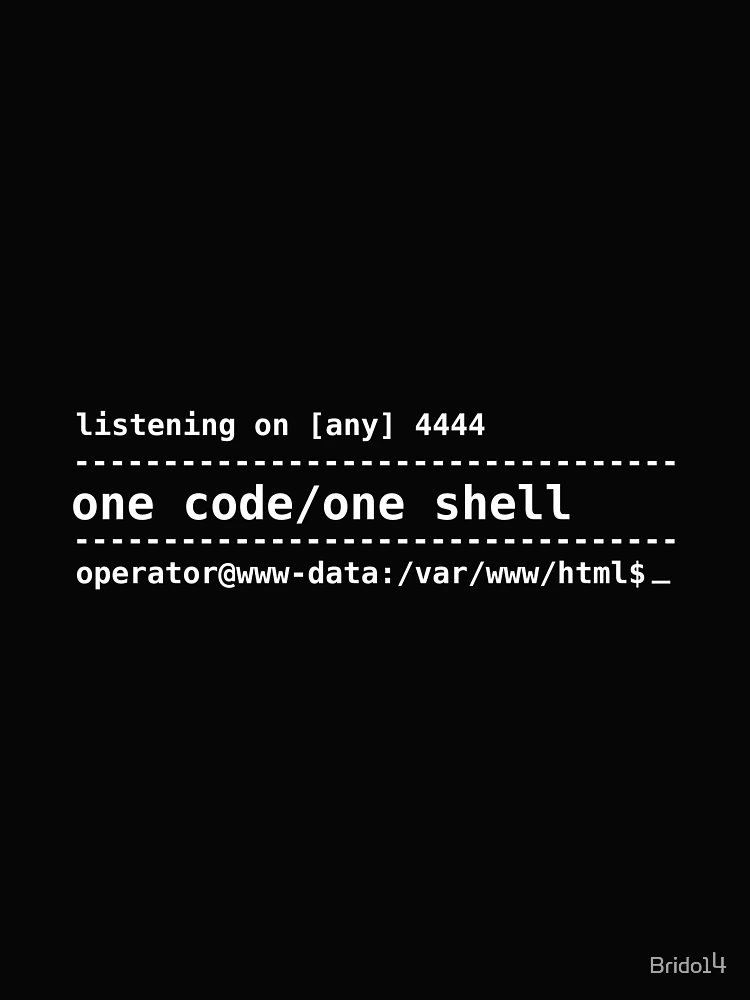 Thumbnail 4 of 4, Boxy T-Shirt, One Code One Shell – Reverse Shell Pentesting Terminal Design designed and sold by Brido14.