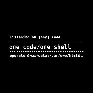 Vorschaubild zum Design One Code One Shell – Reverse Shell Pentesting Terminal Design von Brido14