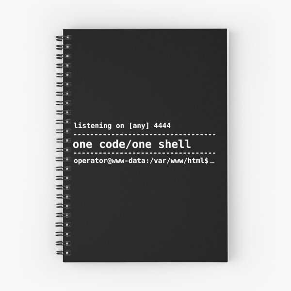 Item preview, One Code One Shell – Reverse Shell Pentesting Terminal Design designed and sold by Brido14.