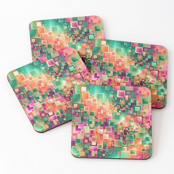 Item preview, Luminous geometry in a riot of color designed and sold by Sigtrix.