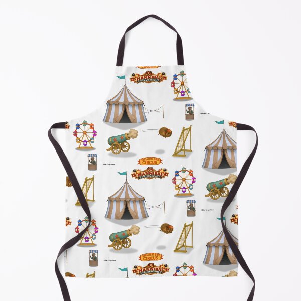 Item preview, Hannibal the Cannonball: Vintage Circus Animal Parody designed and sold by MissTerryWoman.
