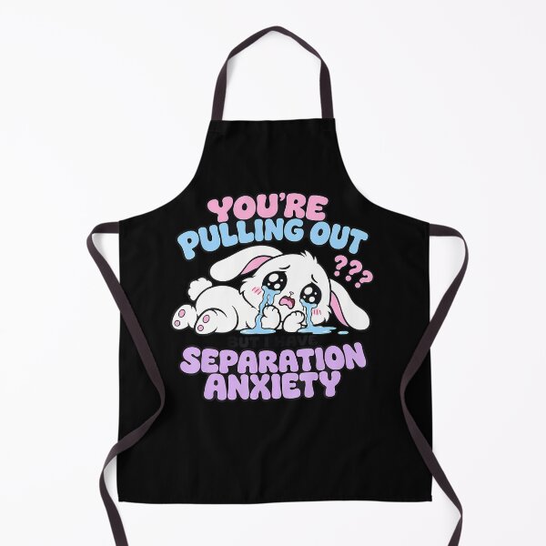 Item preview, Separation Anxiety Cute Bunny designed and sold by snailslowdance.