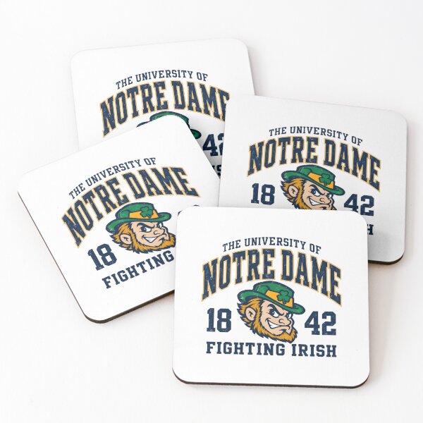 Item preview, Notre Dame Fighting Irish Leprechaun Mascot Est 1842 designed and sold by Fryeal Berik.