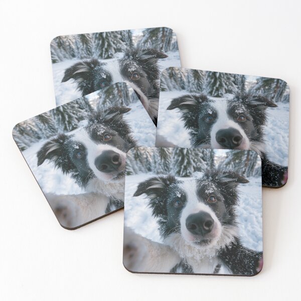 Item preview, Border Collie Selfie designed and sold by NicolasGlowArt.