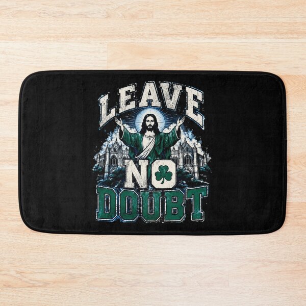 Item preview, Notre Dame Touchdown Jesus, Leave No Doubt - Fighting Irish Football designed and sold by Fryeal Berik.