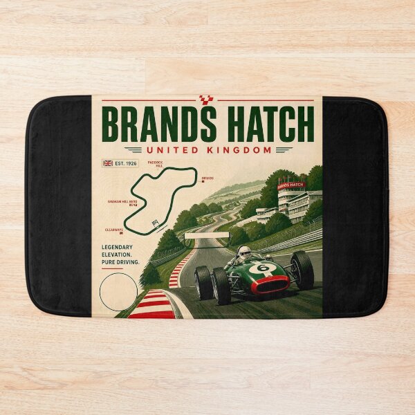 Item preview, Classic Formula 1: The Art of Racing Brands Hatch designed and sold by Helios Be. Lavsh.