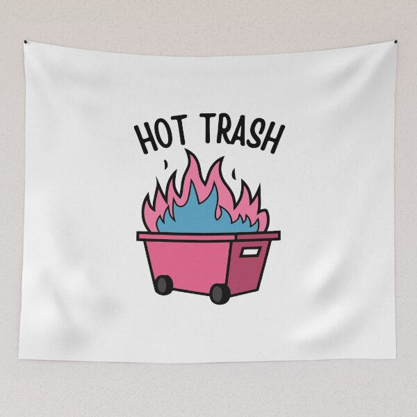 Item preview, Dumpster Fire Hot Trash designed and sold by Dondonmart.