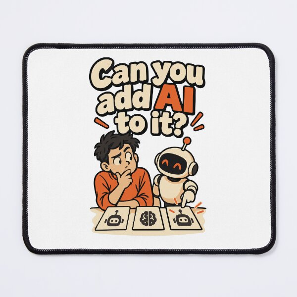 Item preview, Can You Add AI to It? Model Comparison Comic designed and sold by ThreadQuirk.