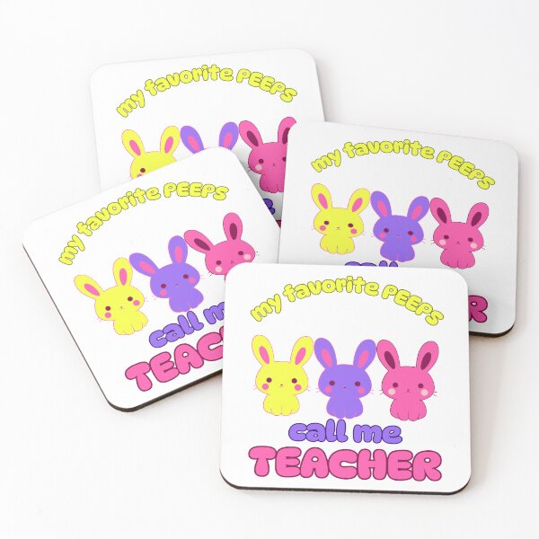 Item preview, My Favorite Peeps Call Me Teacher – Cute Teacher Appreciation Gift designed and sold by JeraiffsonCorner .