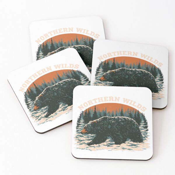 Item preview, Northern Wilds Bear designed and sold by NicolasGlowArt.