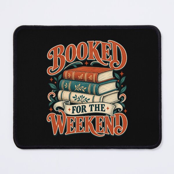 Item preview, Booked For The Weekend designed and sold by Good Mood Foundry.