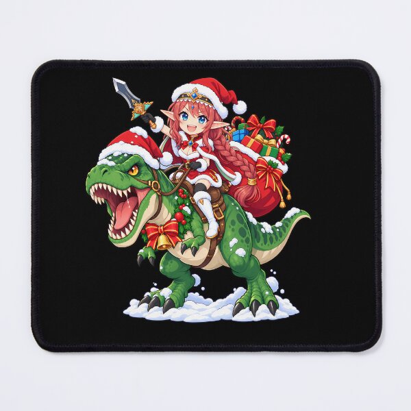 Item preview, Misato Princess Connect Christmas T Rex Ride designed and sold by mildaclairmo.
