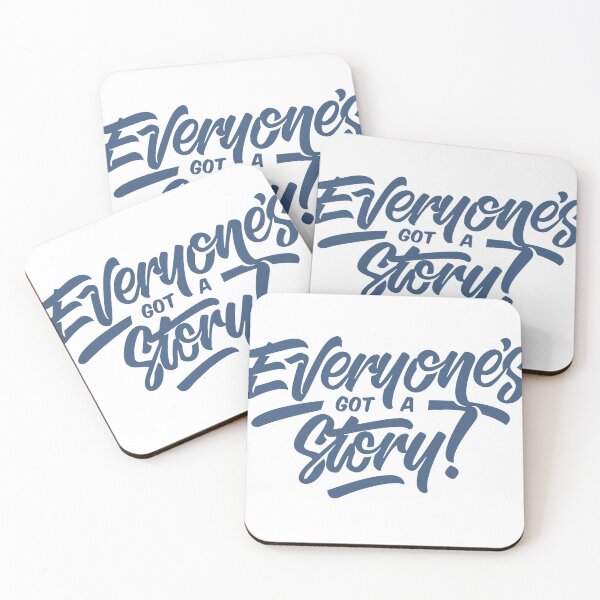 Item preview, Everyone's Got a Story Script Lettering designed and sold by andry01.