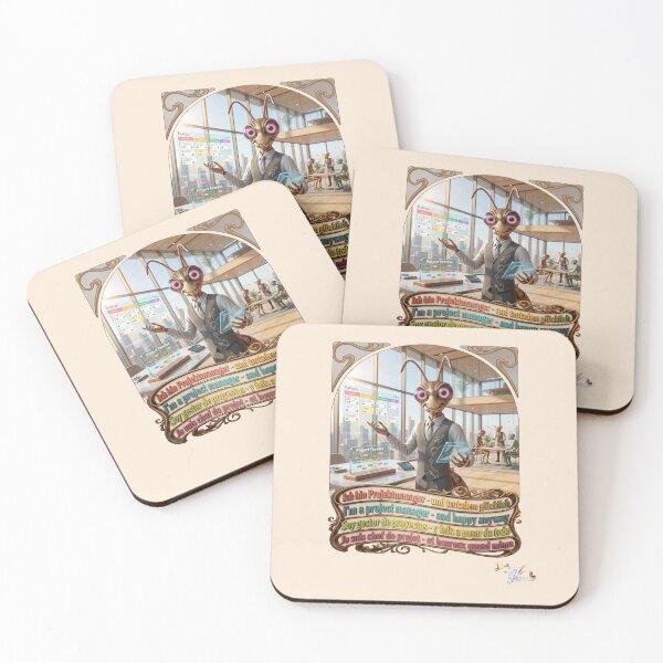 Item preview, Grasshopper JOGUE by HERMIE: Project Manager PM Office Job Pop Art designed and sold by HERMIE-design.