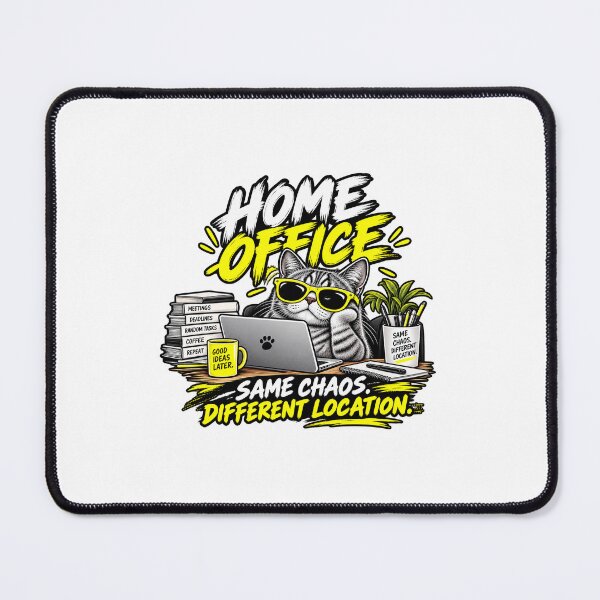 Item preview, Working from Home – Same Chaos, Different Location designed and sold by Funirama.
