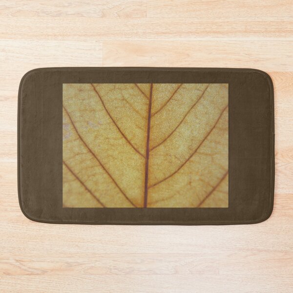 Item preview, Golden Autumn Leaf Macro – Intricate Veins and Natural Texture designed and sold by onubi.
