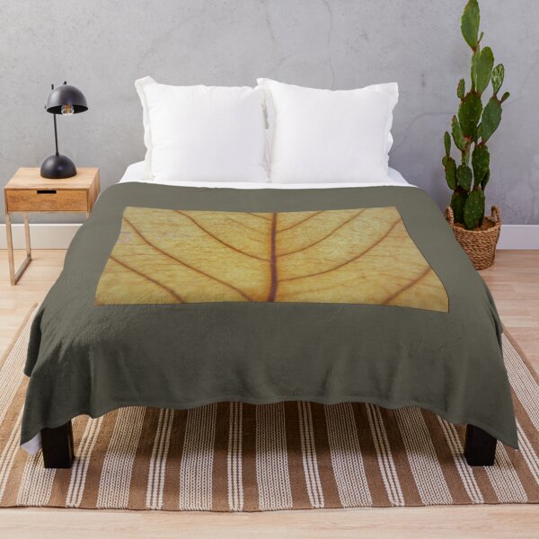 Item preview, Golden Autumn Leaf Macro – Intricate Veins and Natural Texture designed and sold by onubi.