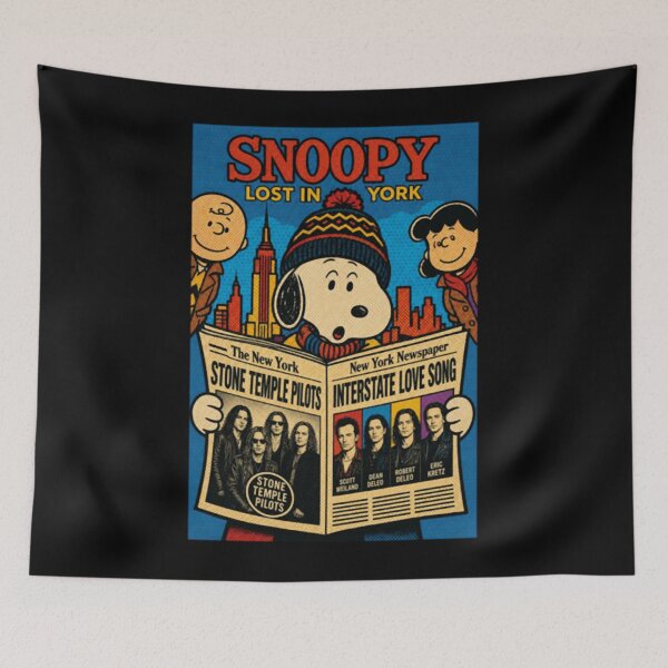 Item preview, Stone Temple Pilots x Snoopy designed and sold by Fryeal Berik.