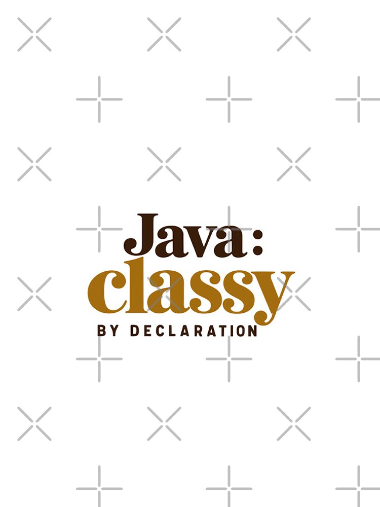 Thumbnail 4 of 4, iPhone Case, Java Classy By Declaration Funny Programmer Coffee Typography designed and sold by ThreadQuirk.