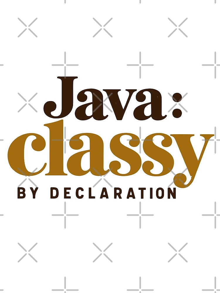 Thumbnail 3 of 3, Scarf, Java Classy By Declaration Funny Programmer Coffee Typography designed and sold by ThreadQuirk.