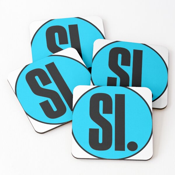 Item preview, SI Superintelligence Emblem - Minimal Cyan AI Accelerationist Tee designed and sold by Acta Diurna Supply.