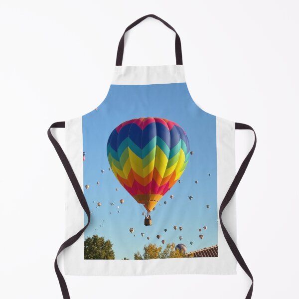 Item preview, ABQ NM Bright Colors Hot Air Balloon designed and sold by Donlan-2211.