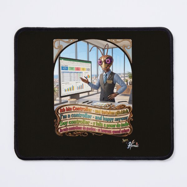 Item preview, Grasshopper JOGUE by HERMIE: Controller Financial Office Job Pop Art designed and sold by HERMIE-design.