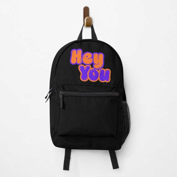 Item preview, 'Hey You' Bold Orange and Purple Retro Bubble Typography designed and sold by Detroja Typography.