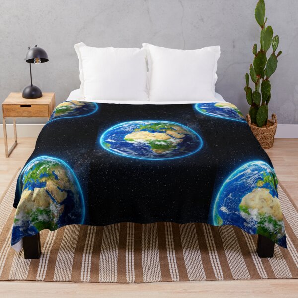 Item preview, Glowing Planet Earth in Deep Outer Space designed and sold by Biswo10.