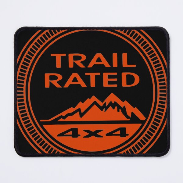 Item preview, Red 4x4 Trail Rated design designed and sold by Mad Apparel.