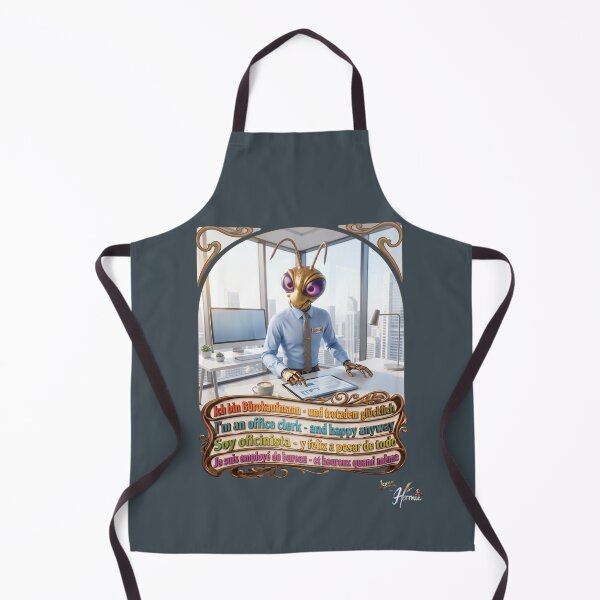 Item preview, Grasshopper JOGUE by HERMIE: Office Clerk Business Job Pop Art designed and sold by HERMIE-design.