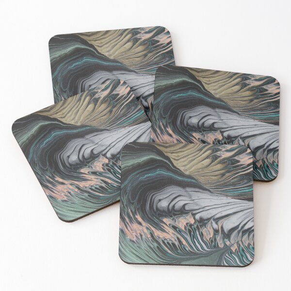 Item preview, Tidal Layers — Abstract Ocean Currents designed and sold by GalinaFluidArt.