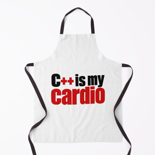 Item preview, C Is My Cardio Funny Programmer Typography Design designed and sold by ThreadQuirk.