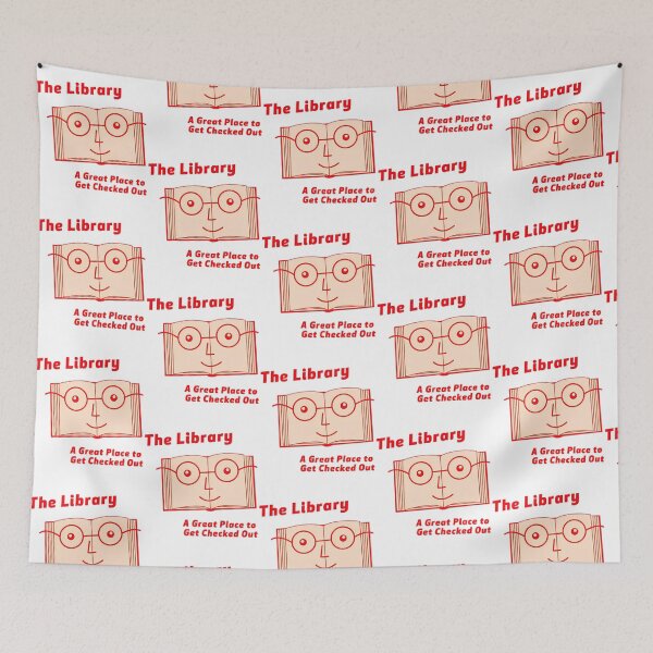 Item preview, The Library Is A Great Place To Get Checked Out designed and sold by Collateralgif.