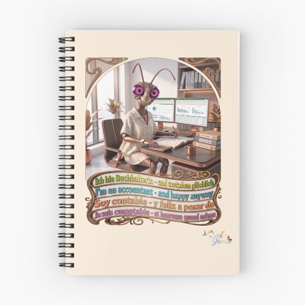 Item preview, Grasshopper JOGUE by HERMIE: Accountant Finance Job Pop Art designed and sold by HERMIE-design.