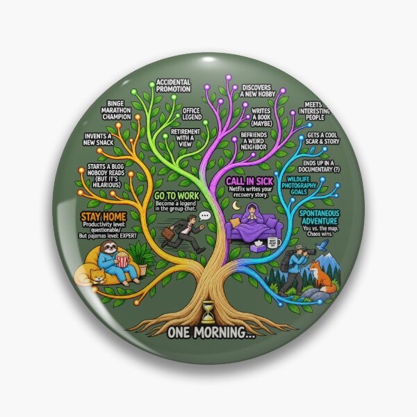 Item preview, The Tree of Life Choices designed and sold by tomperys.