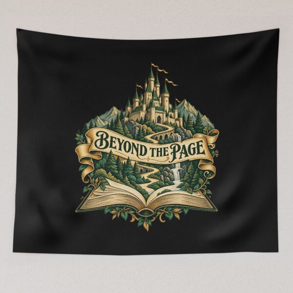 Item preview, Beyond The Page - Fantasy Reader designed and sold by Good Mood Foundry.