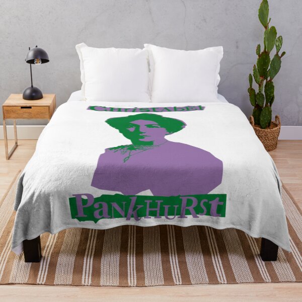Item preview, Christabel Pankhurst designed and sold by spitinmetlian.