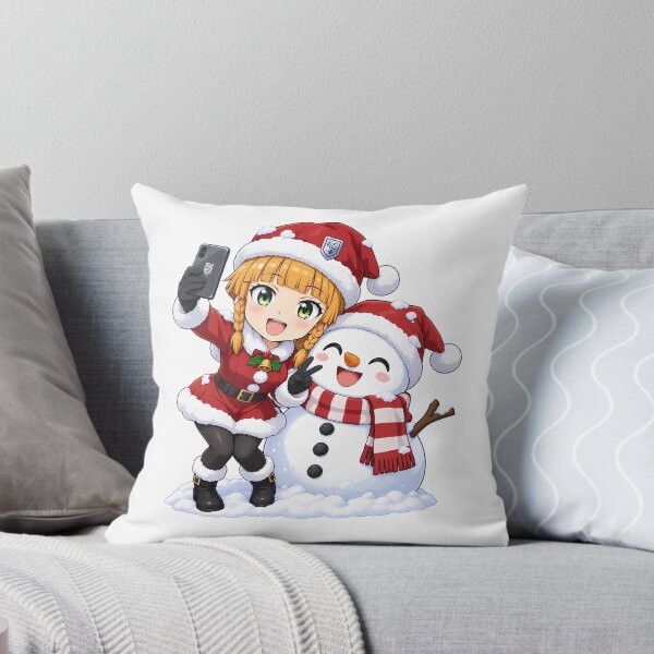 Item preview, Mary Sue Saga of Tanya the Evil Christmas Snowman Selfie designed and sold by mildaclairmo.