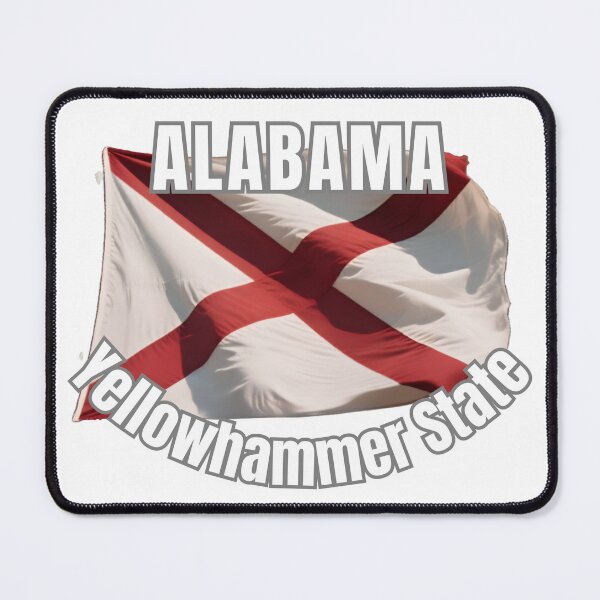 Item preview, Alabama Yellowhammer State Flag Southern USA T-Shirt designed and sold by RVJdesigns.