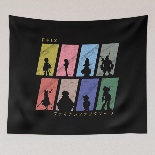 Item preview, FFIX Character Silhouettes designed and sold by ChristenSellis.