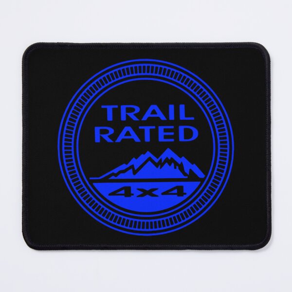 Item preview, Blue 4x4 Trail Rated design designed and sold by Mad Apparel.