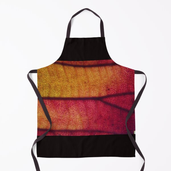 Item preview, Fiery Autumn Leaf Macro – Red and Golden Veins Texture designed and sold by onubi.